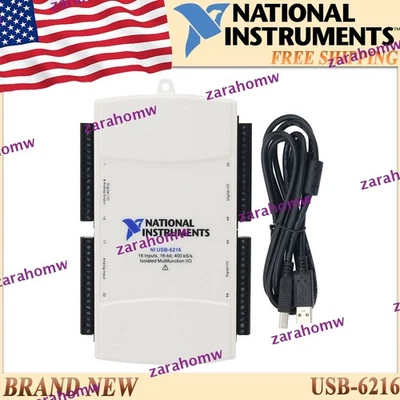 Nuova scheda di acquisizione dati USB-6216 OEM DAQ USB 16Bit 400KS/s I/O isolato NI US - Immagine 1 di 4