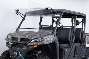 Front Flip Windshield Scratch Resistant PC for CFMOTO UFORCE 1000 / XL 2021-2025 - Picture 1 of 11
