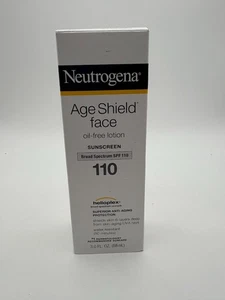 Neutrogena Age Shield protezione solare viso senza olio SPF 110 fuori produzione nuovo con scatola 3 oz - Foto 1 di 6