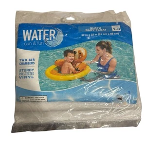 New Sealed Water Sun & Fun Baby Sloth Float Ages 1-3 Vinyl Beach Pool Summer - Picture 1 of 2