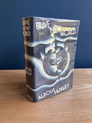 Brave New World, Aldous Huxley (1932) 1st ed 4th imp. Chatto & Windus, G Hb/Dj - Image 1 of 4
