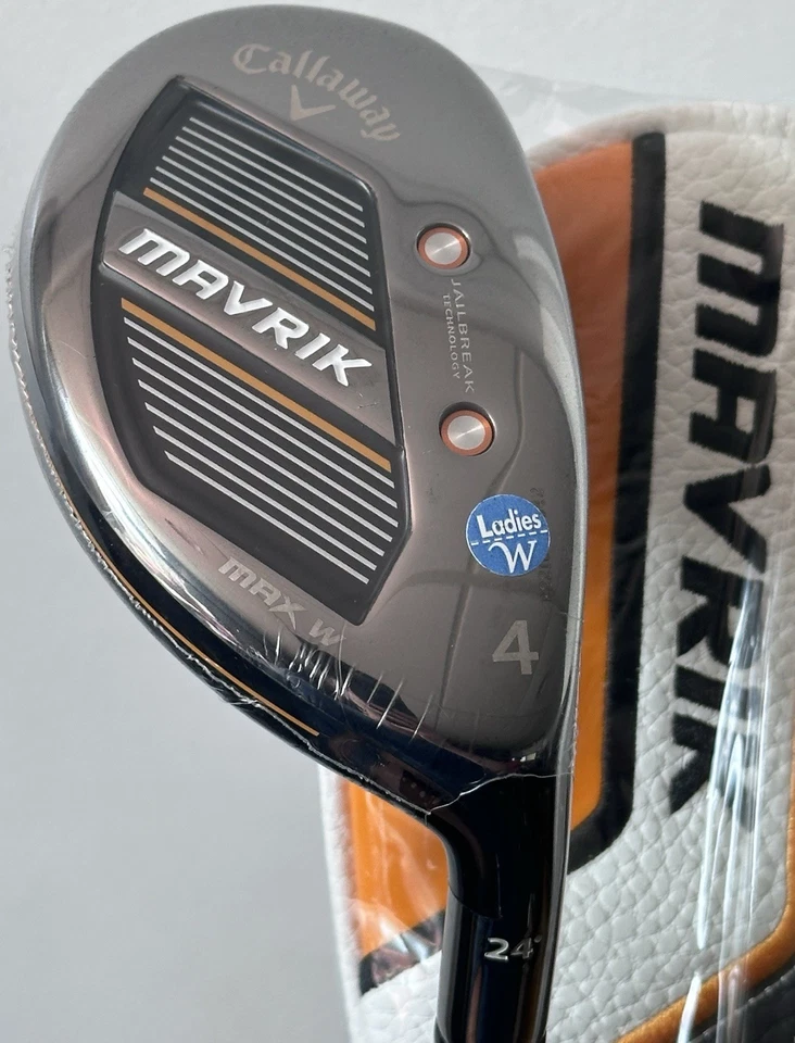 Callaway Mavrik MAX W Womens Rescue 4-Hybrid 4H-24* Graphite Catalyst 45 NEW! - Image 1 of 4
