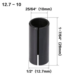 Adaptateur embout routeur CNC 9 5mm à 6 35mm pour perceuse et machine à graver - Photo 1/38