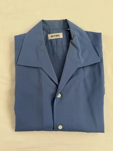 Ascot Chang Blue Short Sleeve Shirt - Picture 1 of 14