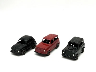 Lote de juguetes Tootsie vintage Honda Civic; Land Rover, Chevy Blazer Foto 1 de 4