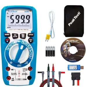 3445 Multimeter Digital - Robustes Strommessgerät mit True RMS präzisem Voltm... - Bild 1 von 9