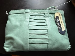 Vintage Brenalini Italian leather clutch - Picture 1 of 8