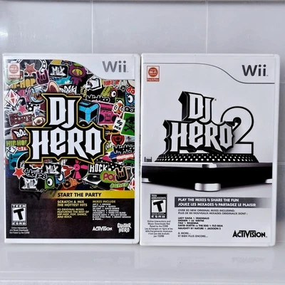 DJ Hero 2 Video Game for Nintendo Wii Complete Disc Manual Case - Image 1 of 4