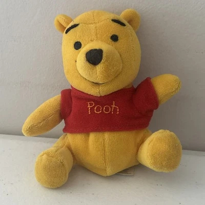Juguete de peluche Winnie the Pooh para sonajero bebé los primeros años de colección peluche Disney Foto 1 de 3