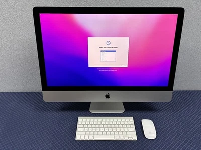 Apple iMac Retina 5K 27 inch Late 2015  A1419 4GHz i7 AMD R9 395X 1TB SSD - Image 1 of 4