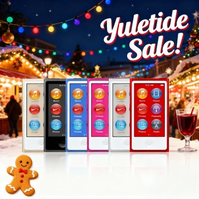 NEW Apple iPod Nano 7th Generation (16GB) - ALL Colors - Image 1 of 4