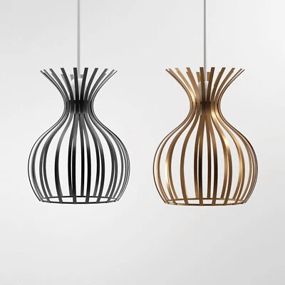 Ceiling Light Shade Geometric Pendant Lampshade Lamp Industrial Cage Vintage LED - Image 1 of 4