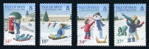 Isle of Man: 1990 Weihnachten (436-439) postfrisch - Bild 1 von 1