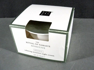 RITUALS OF NAMASTE 💋 CREMA DE NOCHE CALMANTE SENSIBLE RECARGA 1,6 oz NUEVO SELLADO 50 ml Foto 1 de 4