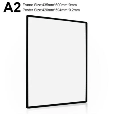 LED Light Box Backlit Snap Poster Frame Aluminum Restaurant Menu Board LED Signs - Image 1 of 4