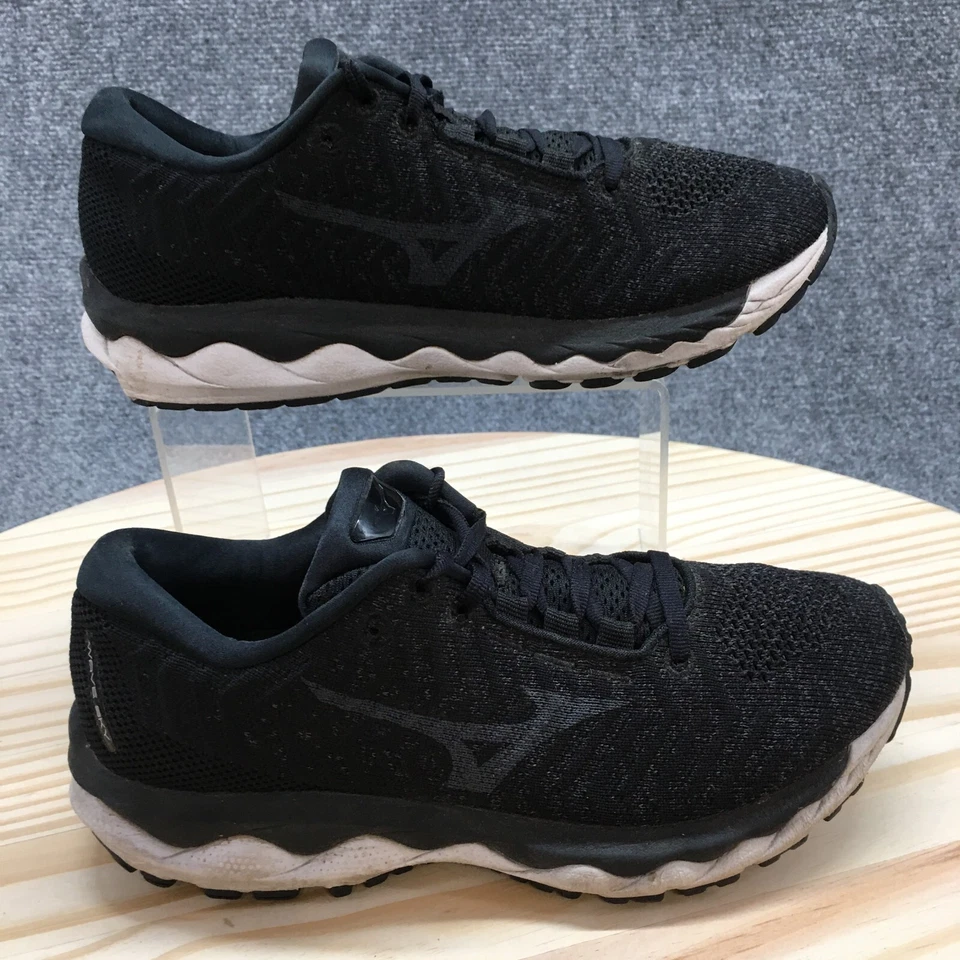 Zapatillas deportivas Mizuno para mujer 7,5 Wave Sky Waveknit 3 J1GD192509 negras Foto 1 de 4