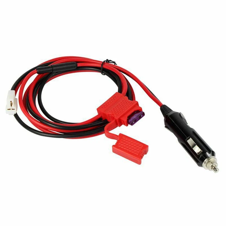 Cable de alimentación 12V enchufe encendedor de cigarrillos para radio de coche Kenwood YAESU ICOM nuevo Foto 1 de 1