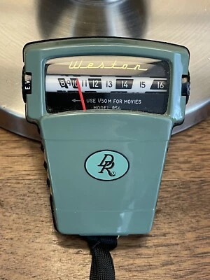Medidor de exposición Weston lectura directa modelo 854 fotografía vintage Foto 1 de 4