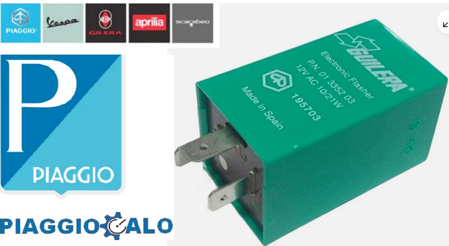 1957036 RELE' FRECCE VESPA PX 125/150/200 ORIGINALE PIAGGIO - Immagine 1 di 1