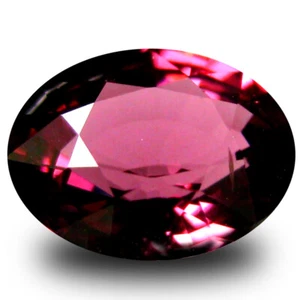 Granate de rodolita rojo rosado 1,13 quilates AAA+ impresionante forma ovalada (7 x 6 mm) - Imagen 1 de 1