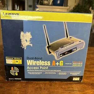 Linksys WAP55AG Ver.2 Dual Band 5GHz 2.4GHz Wireless A+G Access Point - Picture 1 of 13