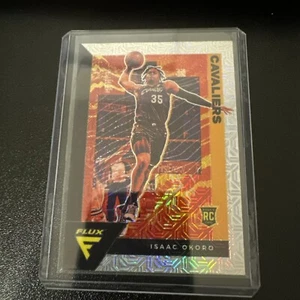 2020-21 Panini Flux Isaac Okoro Silver Mojo Prizm Rookie RC- Cleveland Cavaliers - Picture 1 of 4