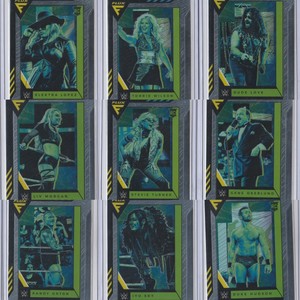 2022 Panini Chronicles WWE YOU PICK FLUX BASE & PARALLEL CARD RC INSERT HOLO