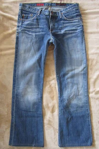 ADRIANO GOLDSCHMIED The Angel Distressed Denim Jeans Hemmed Women's 30 x 30 - Picture 1 of 12