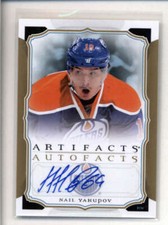 NAIL YAKUPOV 2015/16 UPPER DECK ARTIFACTS AUTOFACTS AUTOGRAPH AUTO AK5952