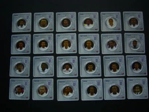 Official ESSO ENGLAND WORLD CUP 2010 MEDALS - Full set  24 - Picture 1 of 1