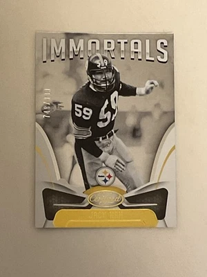 2018 Panini Certified Jack Ham Immortals #748/999 Pittsburgh Steelers - Image 1 of 2