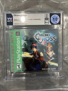 Chrono Cross Sony PlayStation 1 PS1 Greatest Hits Brand New Sealed WATA 10 A++ - Picture 1 of 2