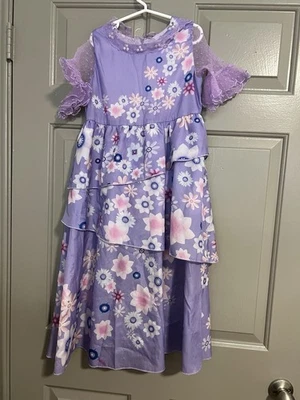 Vestido emaranhado, feminino tamanho 6-8. Fecho com zíper - Imagem 1 de 2