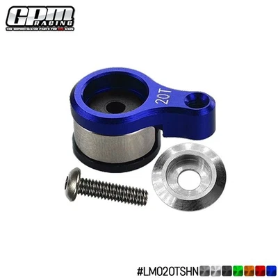 GPM Alloy 20T Servo Horn W. Built-In Spring For LOSI 1/18 Mini-T 2.0 1/16 Mini-B - Image 1 of 4