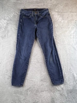 Not Your Daughter's NYDJ Ami Skinny Jeans Womens 00 Petite Dark Distressed - Image 1 of 4