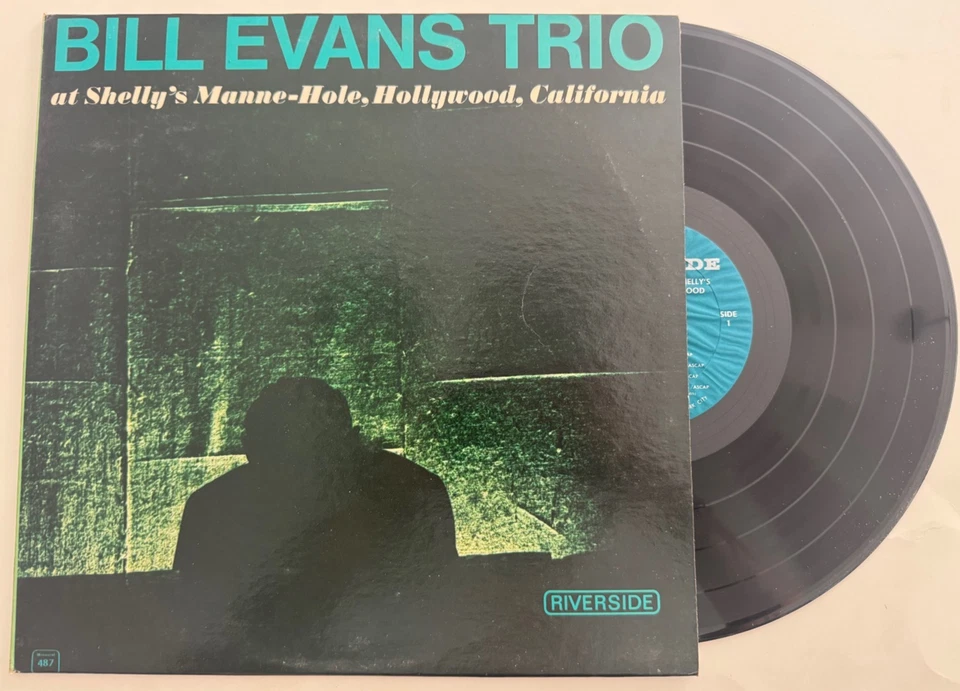 Bill Evans Trio At Shelly's Manne-Hole LP - Riverside RM 487 Mono VG++ Foto 1 de 4