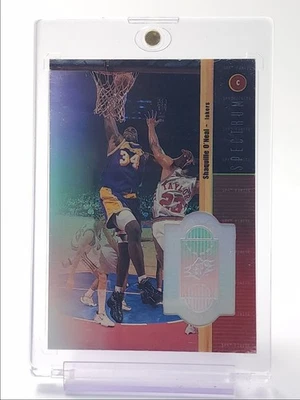 SHAQUILLE O'NEAL 1998-99 UD SPX FINITE SPECTRUM LAKERS #83 /350 Q4444 - Image 1 of 2