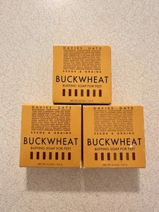 Davies Gate Vintage Seeds & Grain Buckwheat Buffing Soap for Feet - Picture 1 of 3