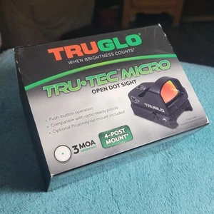 TRUGLO Tru-Tec Micro 3-MOA Green Dot Sight (TG8100G) *BRAND NEW* - Picture 1 of 4