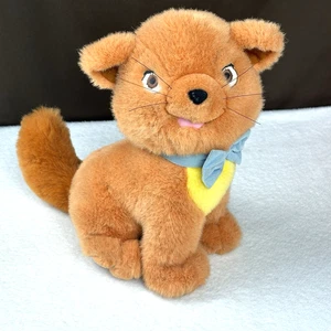 Vtg Walt Disney The Aristocats Toulouse the Kitten 10" Plush Stuffed Animal Cat - Picture 1 of 5