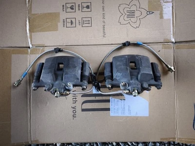 HONDA S2000 AP1 AP2 Front Brake Caliper Set with Mesh Hose JDM OEM - Imagem 1 de 4