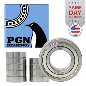 (10) 6206-ZZ Premium Metal Shield Ball Bearing C3 EMQ, 30x62x16, 6206 ZZ 6206z - Picture 1 of 11