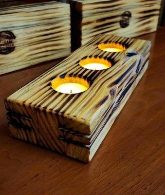 Candelabro rústico Foto 1 de 4