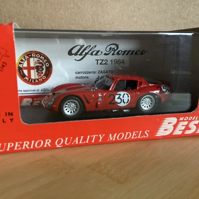 Best Model Alfa Romeo TZ2 #230 Sangri La Bolzano 1966 1/43 9089 - Image 1 of 4