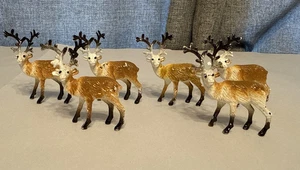 2” Vintage 6 Piece DecoSet Deer Hunting Cake Decorating Set CAKE TOPPER - Picture 1 of 14