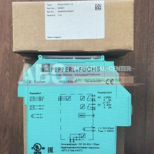 1PCS New Pepperl+Fuchs KFD2-CRG2-1.D Safety Barrier# - Picture 1 of 5