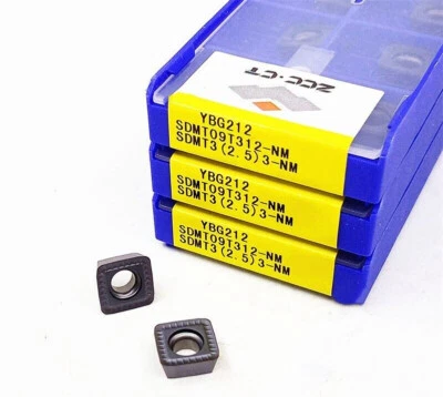 Inserto de carburo hoja de torneado CNC 100 PIEZAS SDMT09T312-NM YBG212 YBG212 Foto 1 de 4