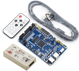 Xilinx FPGA USB Development board Spartan-6 XC6SLX9 + Download Cable Programmer - Bild 1 von 3