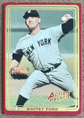 1993 Action Packed All-Star Gallery Whitey Ford New York Yankees #116 - Image 1 of 2