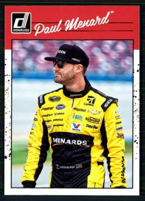 2023 Panini Donruss NASCAR - Retro 1990 Paul Menard #198 - Image 1 of 2